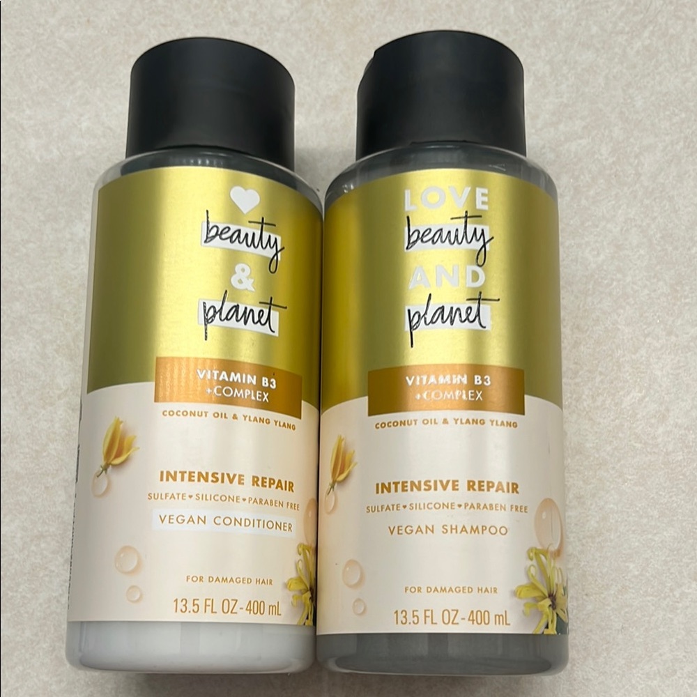 Love Beauty and Planet Shampoo and Conditioner Set